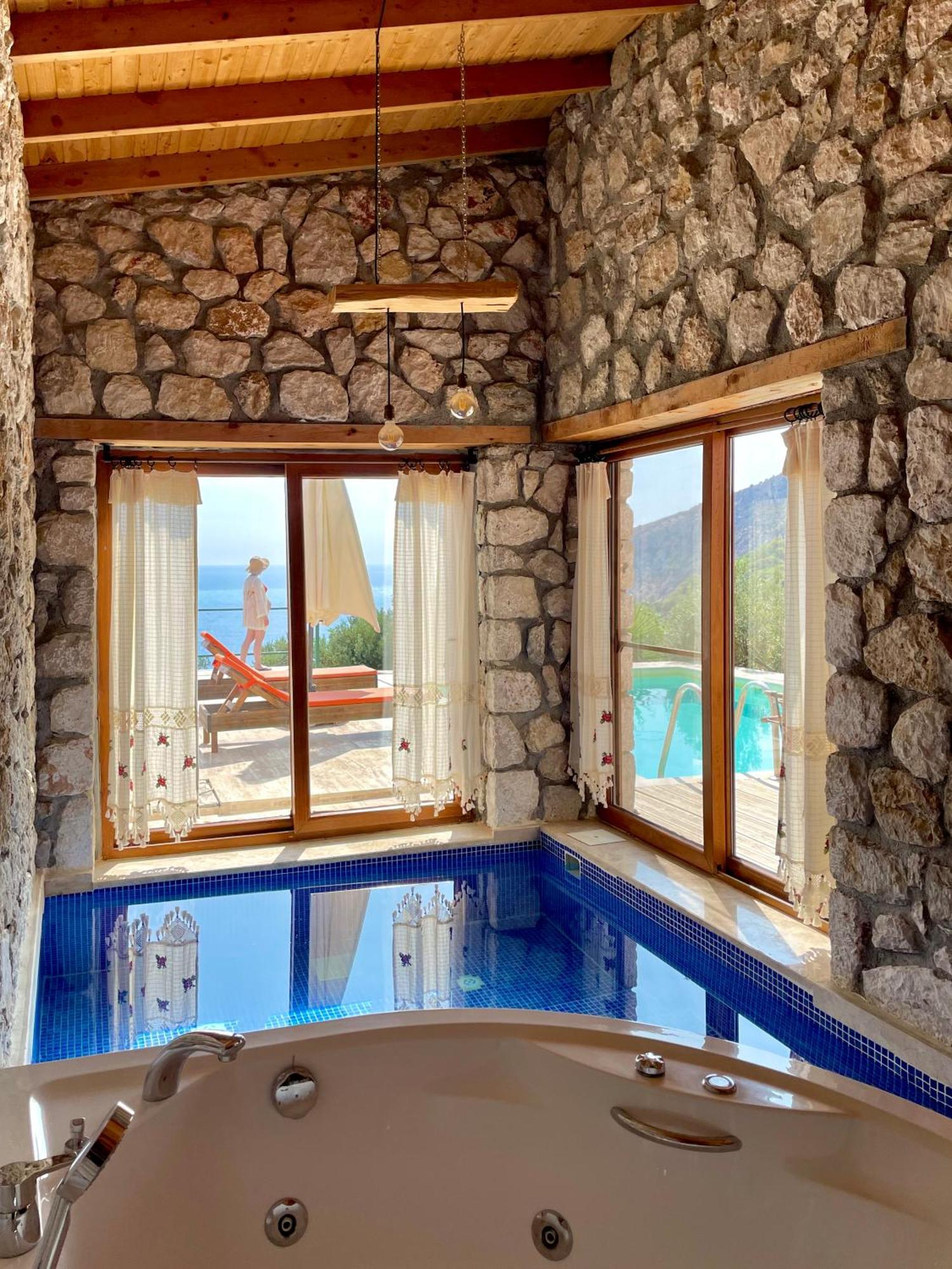 Shavilla Kalkan - Yali ' Da Korunakli 1+1 Villa Patara Extérieur photo