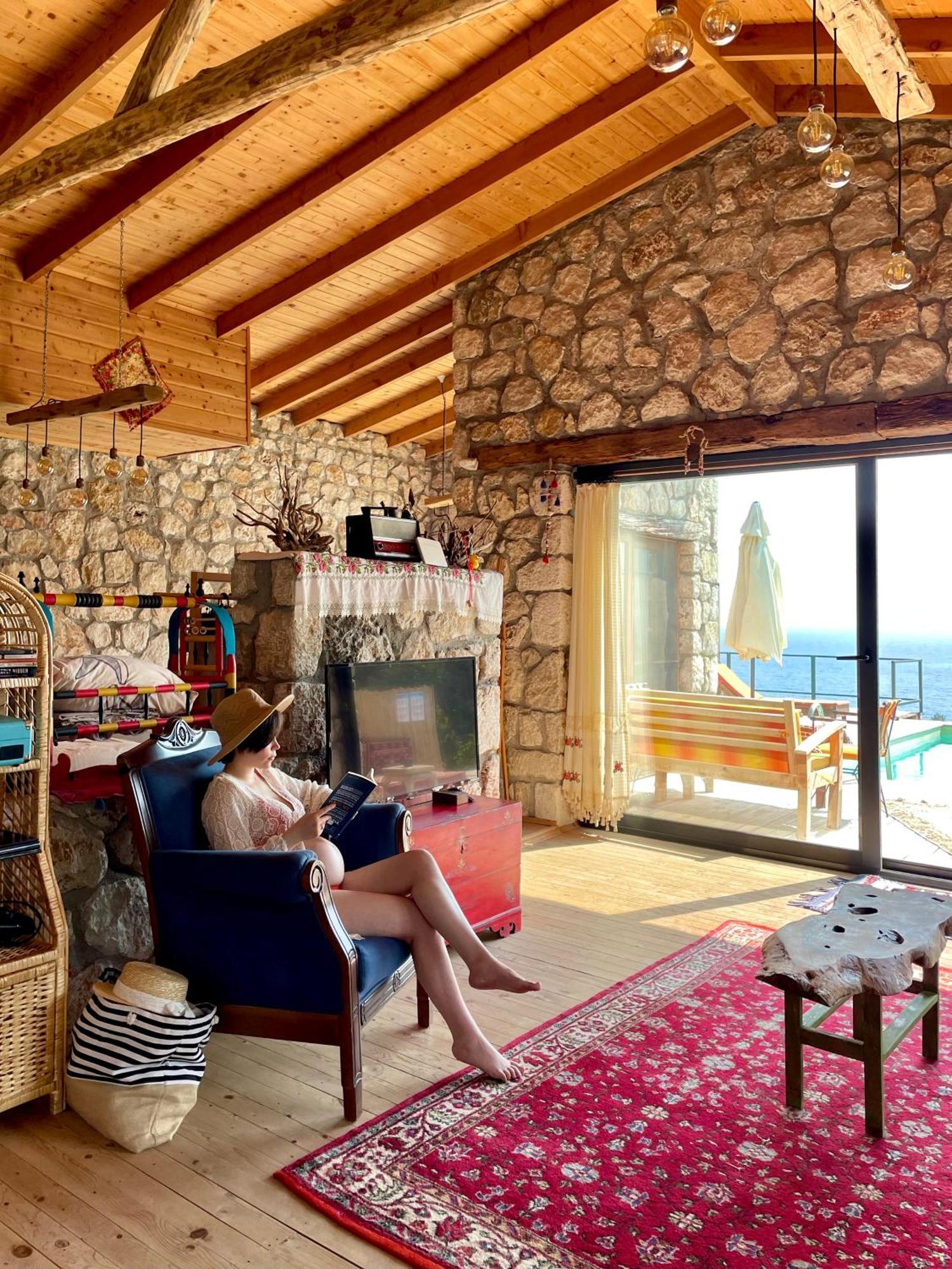 Shavilla Kalkan - Yali ' Da Korunakli 1+1 Villa Patara Extérieur photo